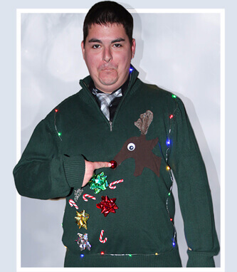 Sean McParland's Holiday Sweater